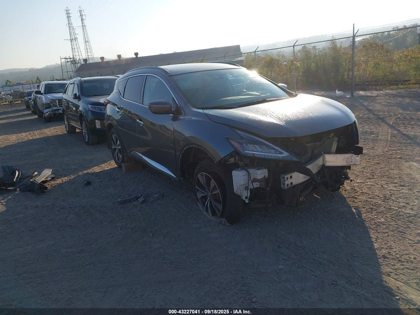 2022 NISSAN MURANO SV INTELLIGENT AWD - 5N1AZ2BS6NC127163