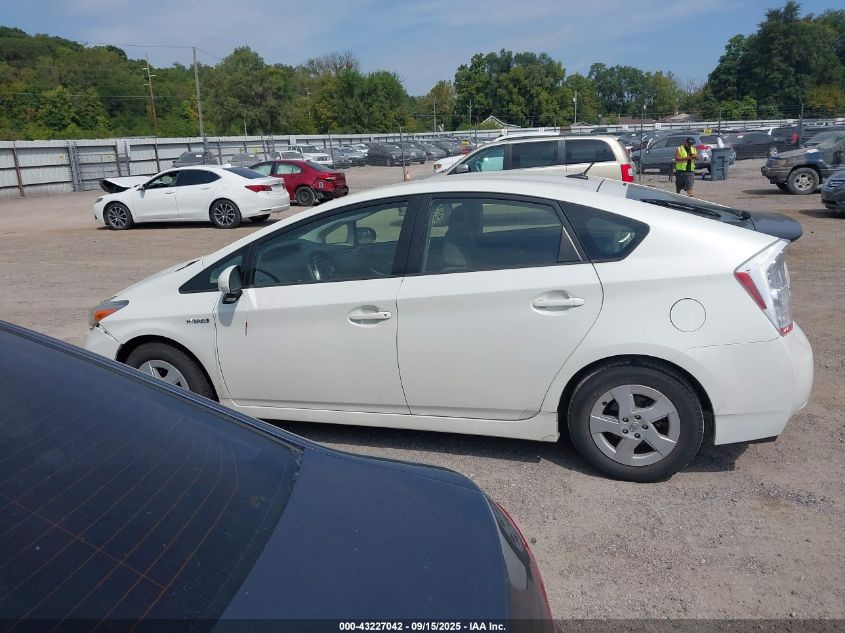 2011 Toyota Prius Two VIN: JTDKN3DU4B1434945 Lot: 43227042