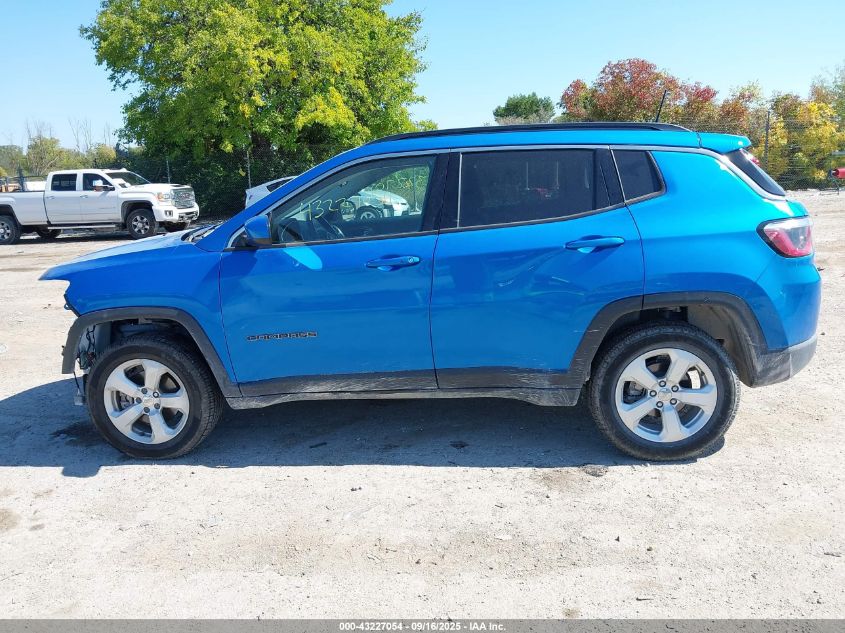 2020 Jeep Compass Latitude 4X4 VIN: 3C4NJDBB2LT132807 Lot: 43227054