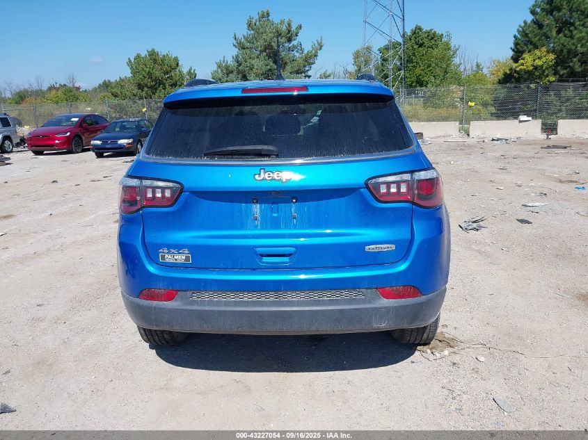 2020 Jeep Compass Latitude 4X4 VIN: 3C4NJDBB2LT132807 Lot: 43227054