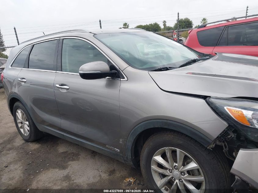 2016 Kia Sorento 3.3L Lx VIN: 5XYPGDA50GG158161 Lot: 43227059