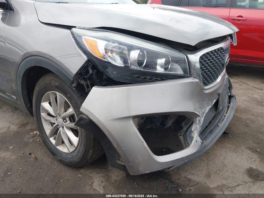 2016 Kia Sorento 3.3L Lx VIN: 5XYPGDA50GG158161 Lot: 43227059