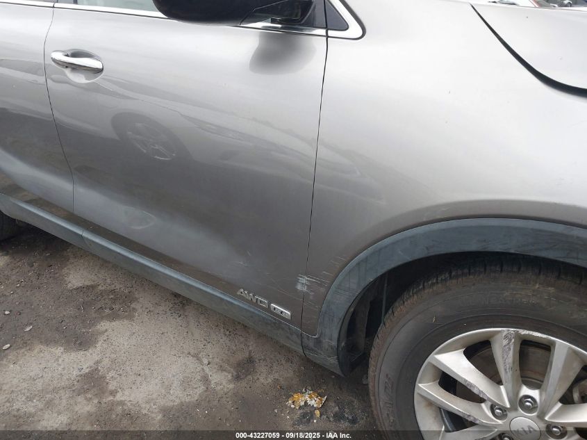 2016 Kia Sorento 3.3L Lx VIN: 5XYPGDA50GG158161 Lot: 43227059