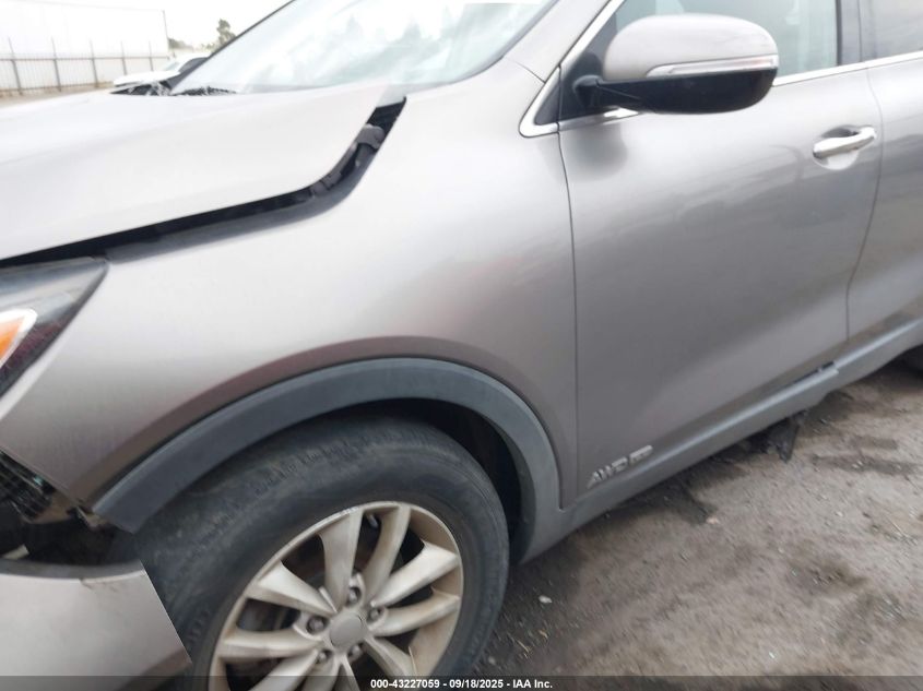 2016 Kia Sorento 3.3L Lx VIN: 5XYPGDA50GG158161 Lot: 43227059