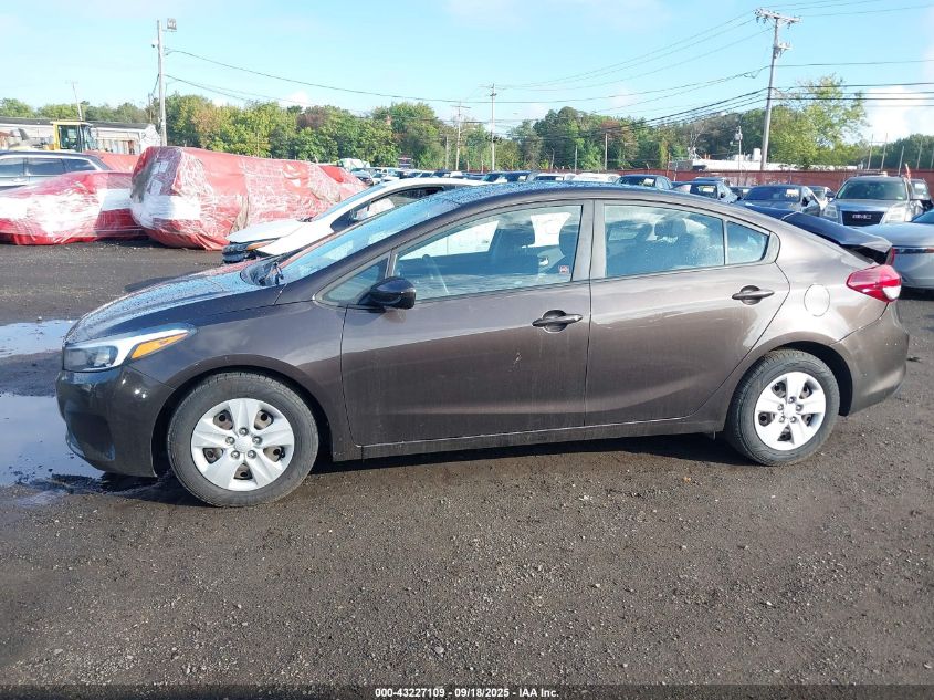 2018 Kia Forte Lx VIN: 3KPFK4A79JE197248 Lot: 43227109