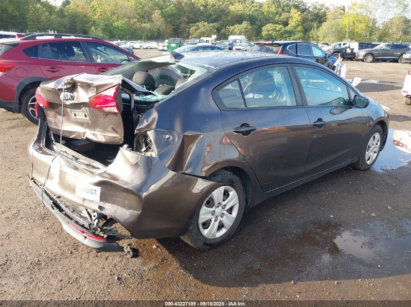 2018 Kia Forte Lx VIN: 3KPFK4A79JE197248 Lot: 43227109