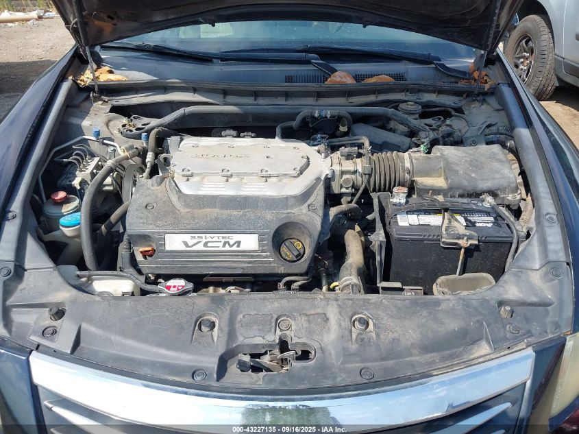 2011 Honda Accord 3.5 Ex-L VIN: 1HGCP3F81BA029044 Lot: 43227135