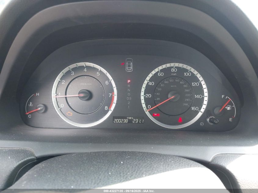 2011 Honda Accord 3.5 Ex-L VIN: 1HGCP3F81BA029044 Lot: 43227135