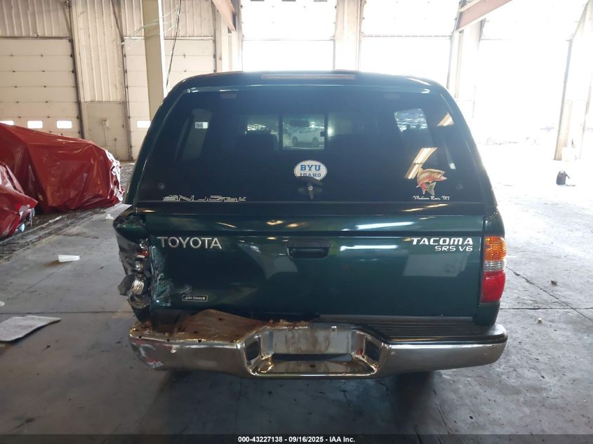 2002 Toyota Tacoma Base V6 VIN: 5TEHN72N12Z093703 Lot: 43227138