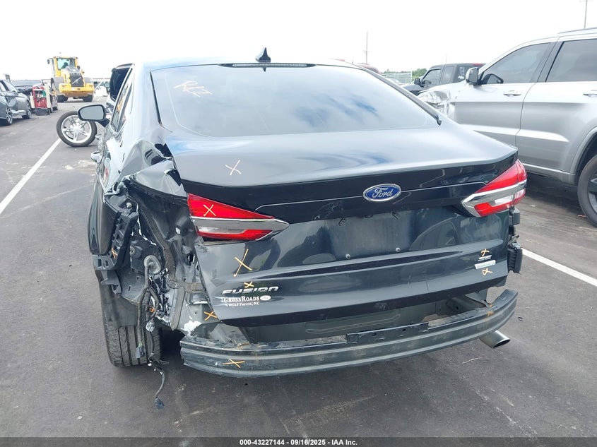 2019 Ford Fusion Se VIN: 3FA6P0HD4KR280334 Lot: 43227144