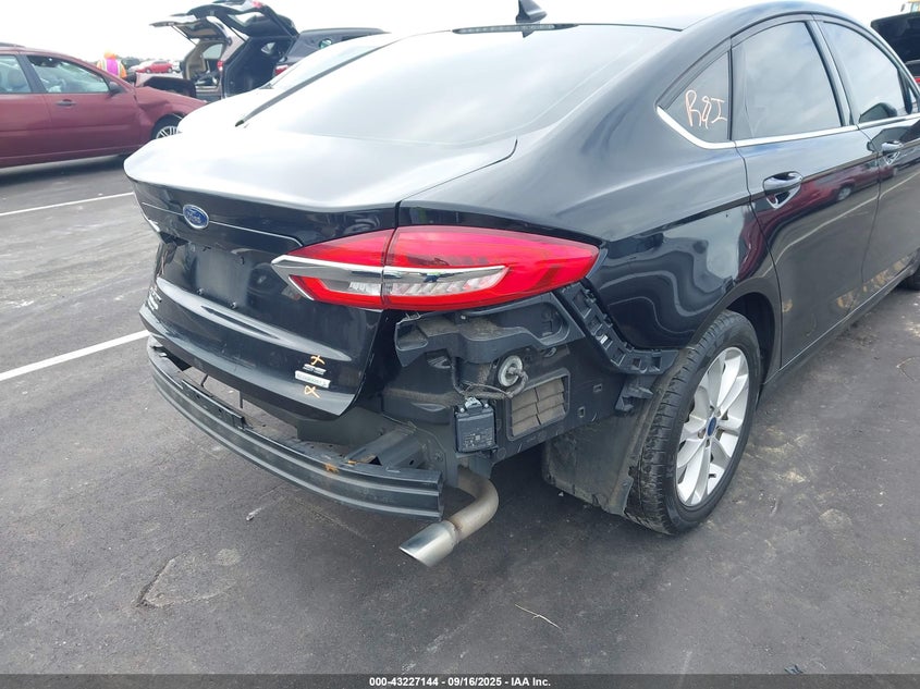 2019 Ford Fusion Se VIN: 3FA6P0HD4KR280334 Lot: 43227144