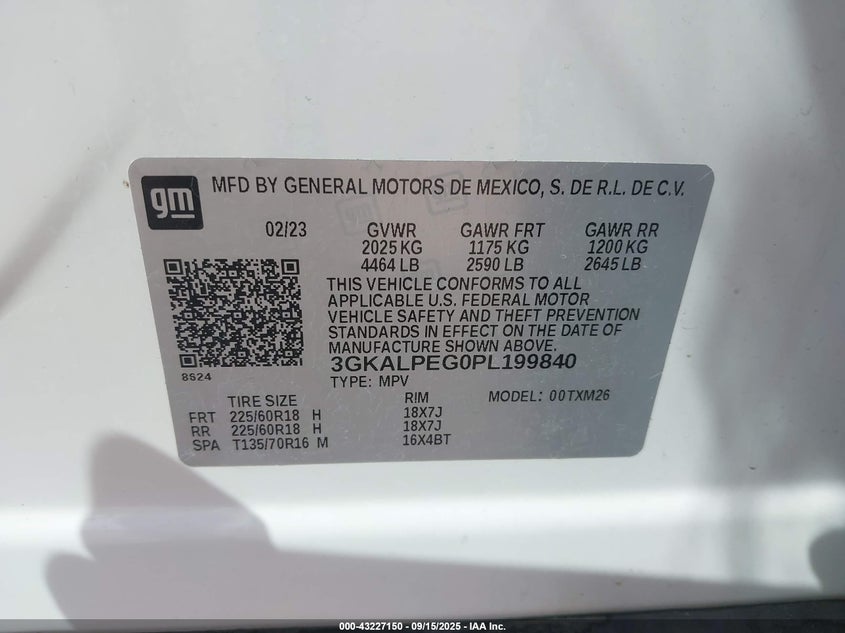 2023 GMC TERRAIN FWD SLT - 3GKALPEG0PL199840