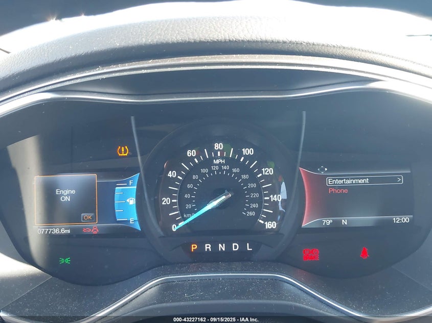 2017 Ford Fusion Se VIN: 3FA6P0H70HR163255 Lot: 43227162