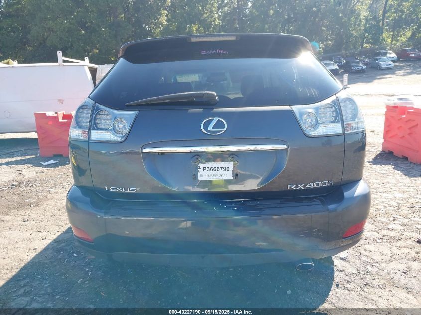 2007 Lexus Rx 400H VIN: JTJGW31U172003730 Lot: 43227190