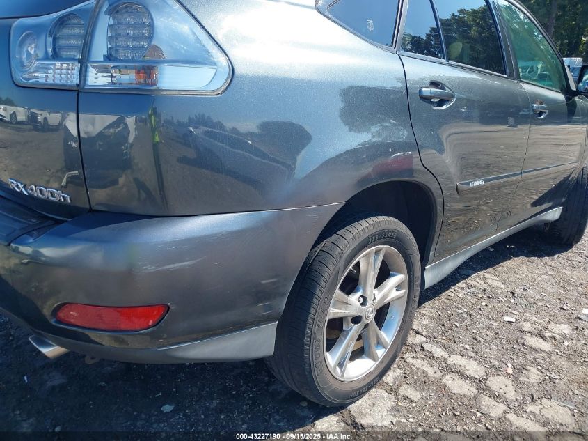 2007 Lexus Rx 400H VIN: JTJGW31U172003730 Lot: 43227190