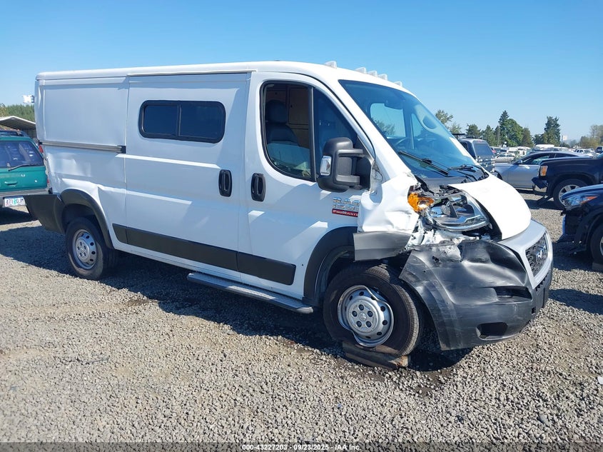2019 RAM PROMASTER 1500 LOW ROOF 136 WB - 3C6TRVAG9KE519884