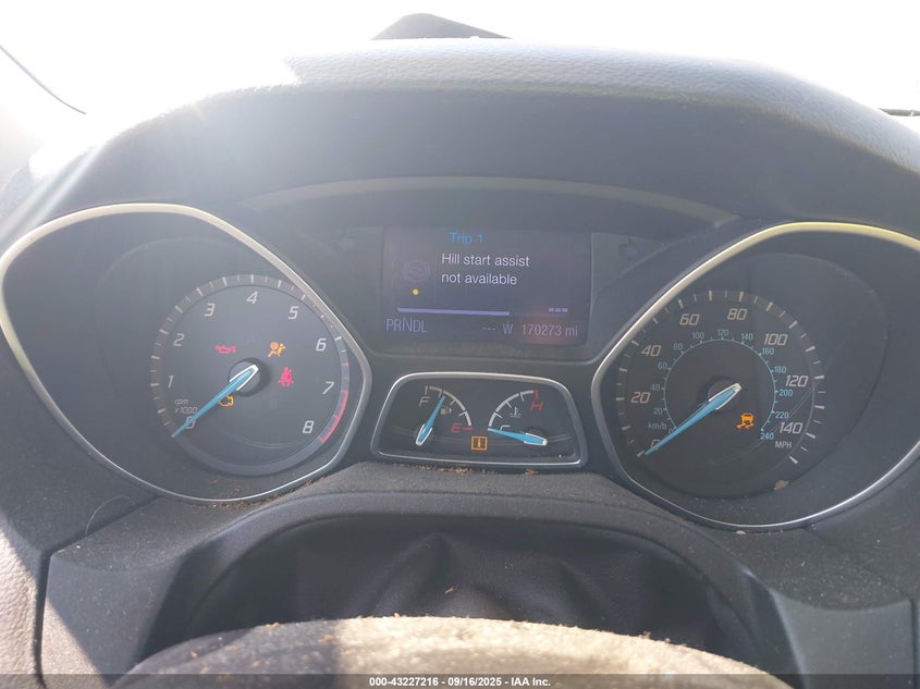 2013 FORD FOCUS SE - 1FADP3F28DL247249