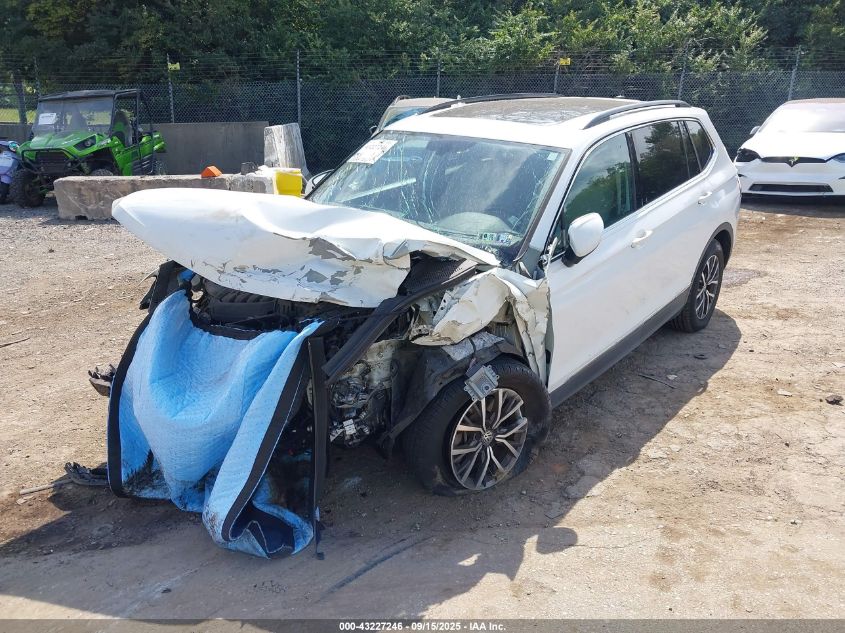 2020 Volkswagen Tiguan 2.0T Se/2.0T Se R-Line Black/2.0T Sel VIN: 3VV2B7AX8LM043690 Lot: 43227246