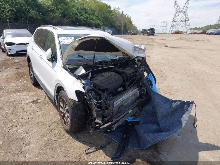 2020 Volkswagen Tiguan 2.0T Se/2.0T Se R-Line Black/2.0T Sel VIN: 3VV2B7AX8LM043690 Lot: 43227246