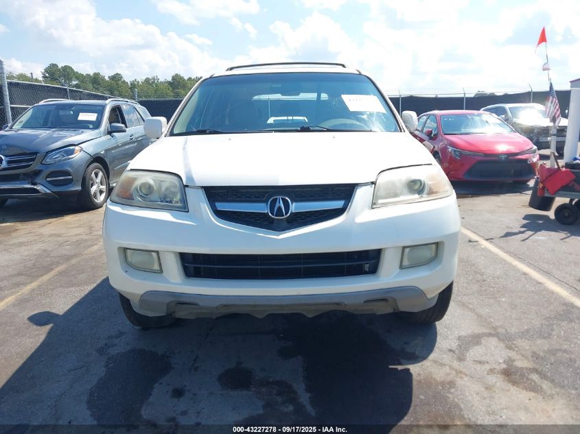 2005 Acura Mdx VIN: 2HNYD18635H507705 Lot: 43227278