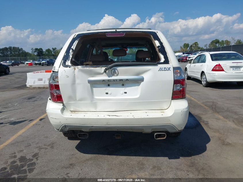 2005 Acura Mdx VIN: 2HNYD18635H507705 Lot: 43227278