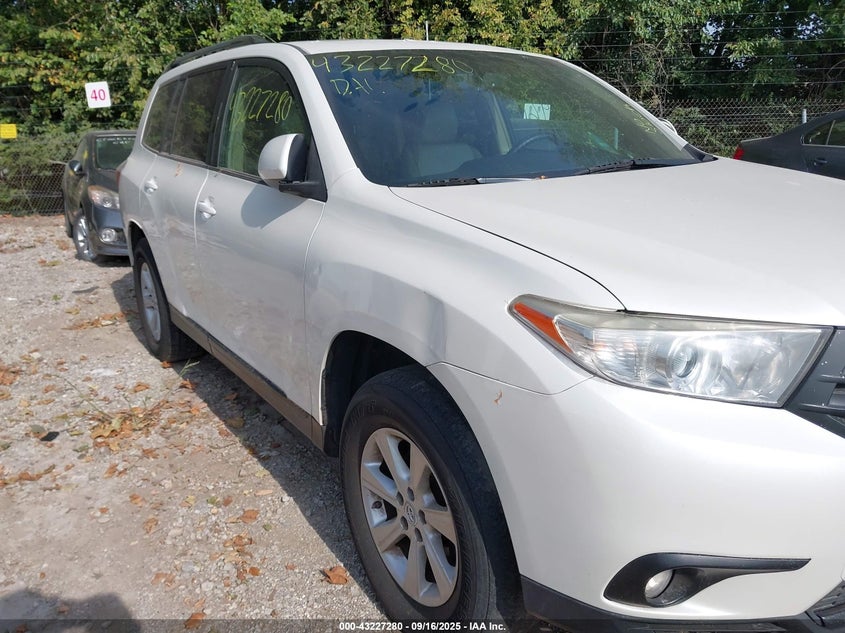 2013 TOYOTA HIGHLANDER SE V6 5TDBK3EH5DS257452