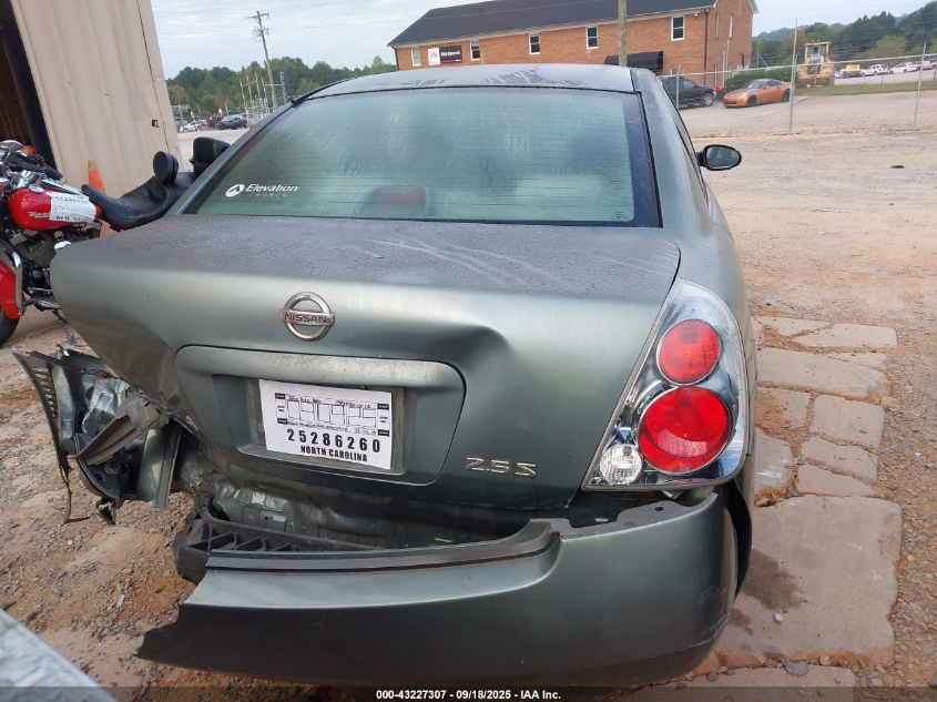 2005 Nissan Altima 2.5 S VIN: 1N4AL11D55C393170 Lot: 43227307