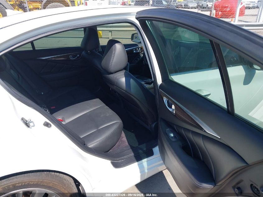 2018 Infiniti Q50 3.0T Luxe VIN: JN1EV7AR7JM440503 Lot: 43227326