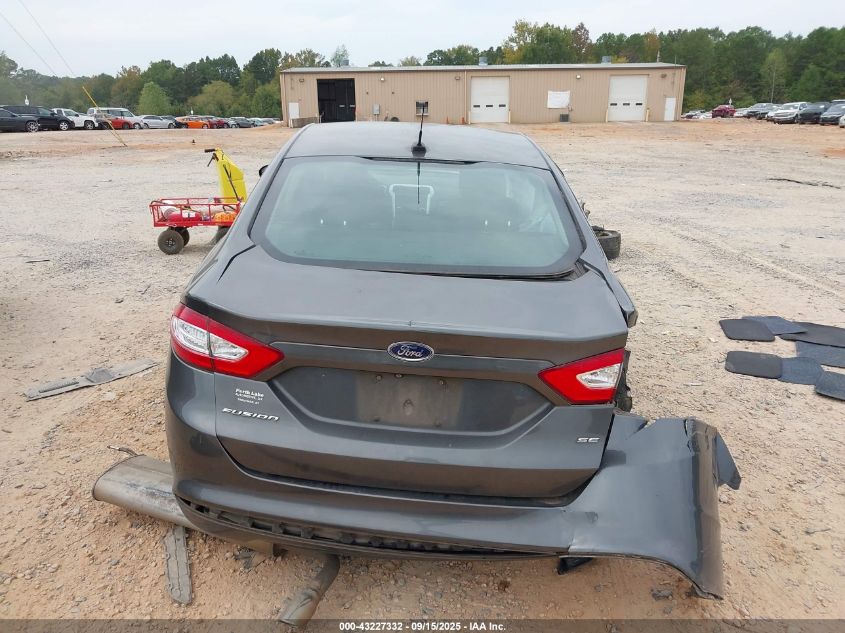 2015 Ford Fusion Se VIN: 3FA6P0H72FR235652 Lot: 43227332