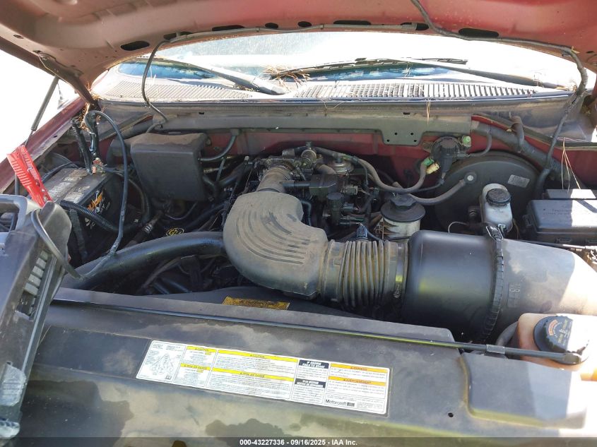 1998 Ford F-150 Lariat/Standard/Xl/Xlt VIN: 1FTZX1769WNB10771 Lot: 43227336