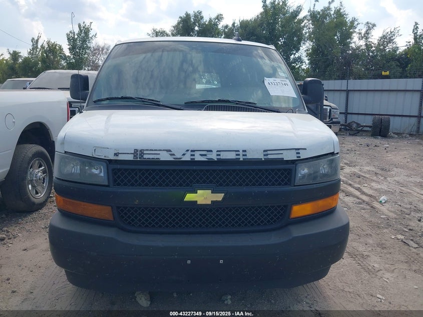 2021 Chevrolet Express Cargo Rwd 2500 Regular Wheelbase Wt VIN: 1GCWGAF1XM1306294 Lot: 43227349