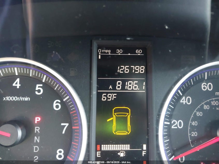 2009 Honda Cr-V Ex VIN: 3CZRE485X9G708467 Lot: 43227359