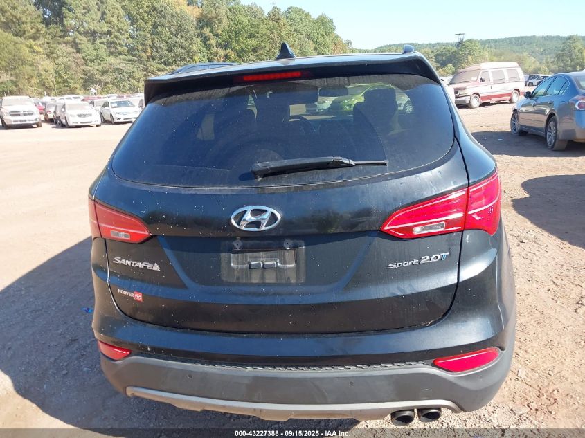 2014 Hyundai Santa Fe Sport 2.0L Turbo VIN: 5XYZW3LA2EG209916 Lot: 43227388