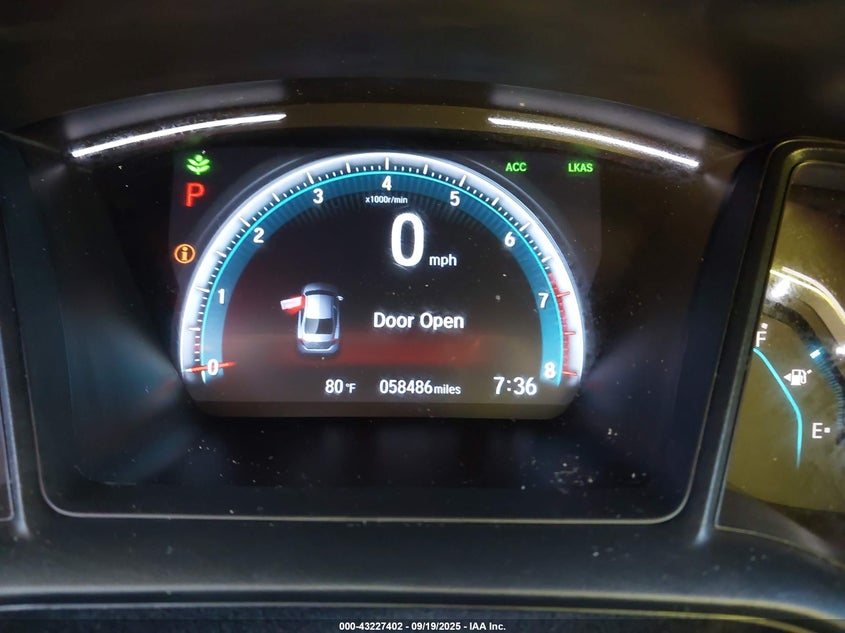 2020 HONDA CIVIC LX - 2HGFC2F63LH536581