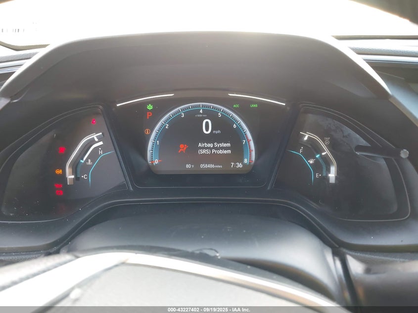 2020 HONDA CIVIC LX - 2HGFC2F63LH536581