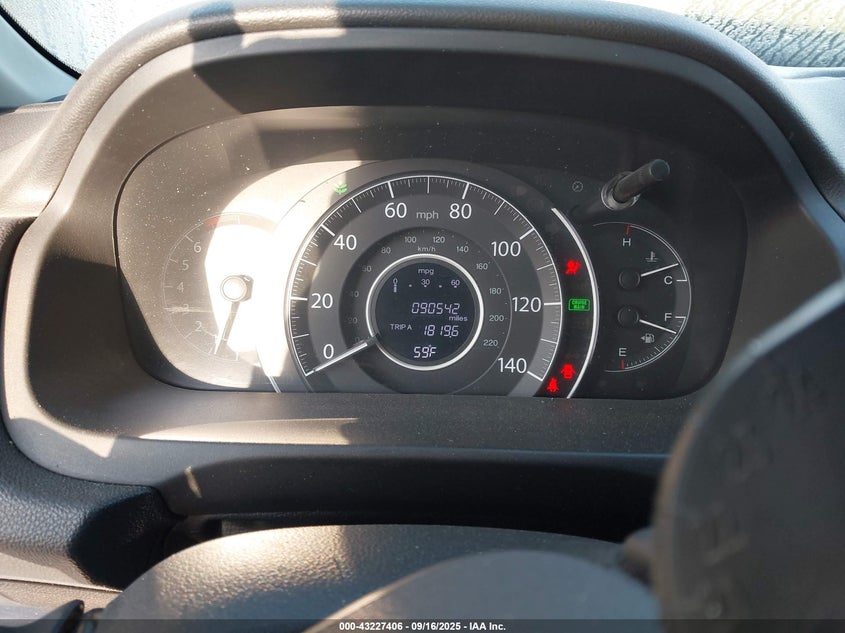 2016 HONDA CR-V EXL - 2HKRM3H74GH544867