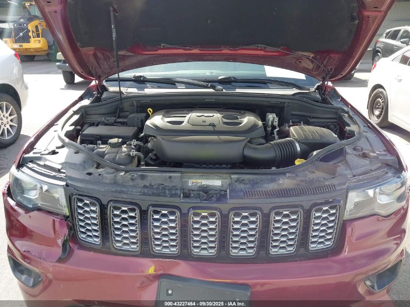 2017 Jeep Grand Cherokee Altitude 4X4 VIN: 1C4RJFAG0HC892599 Lot: 43227464