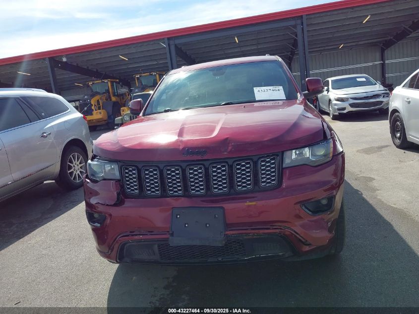2017 Jeep Grand Cherokee Altitude 4X4 VIN: 1C4RJFAG0HC892599 Lot: 43227464