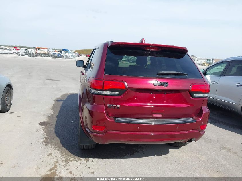 2017 Jeep Grand Cherokee Altitude 4X4 VIN: 1C4RJFAG0HC892599 Lot: 43227464