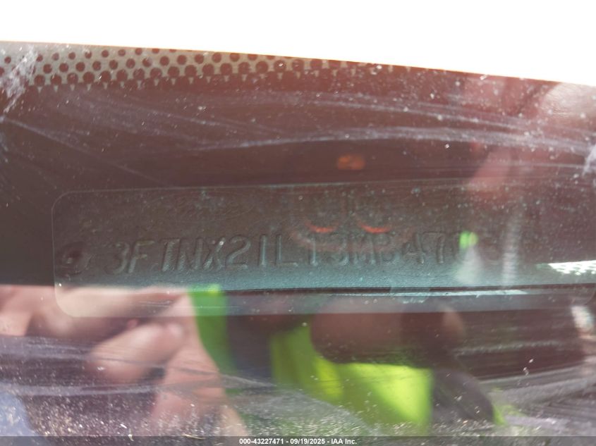 2003 Ford F-250 Lariat/Xl/Xlt VIN: 3FTNX21L13MB47080 Lot: 43227471