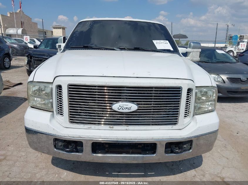 2006 Ford F-250 Lariat/Xl/Xlt VIN: 1FTSW21P76EB02468 Lot: 43227549
