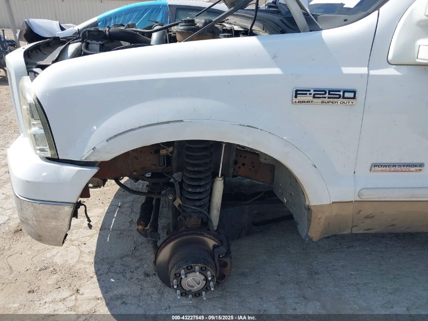 2006 Ford F-250 Lariat/Xl/Xlt VIN: 1FTSW21P76EB02468 Lot: 43227549