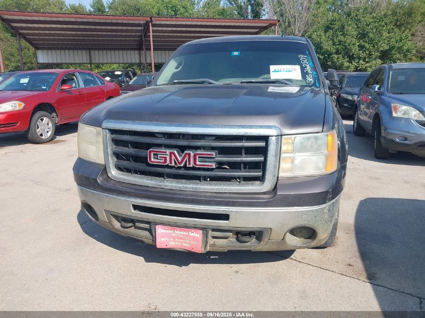 2010 GMC Sierra 1500 Sle VIN: 3GTRKVE3XAG262509 Lot: 43227558