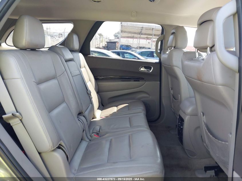 2012 Dodge Durango Crew VIN: 1C4RDHDG3CC321888 Lot: 43227573