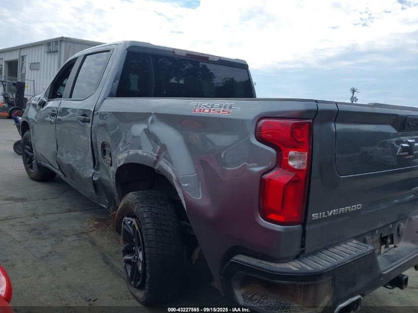 2021 Chevrolet Silverado 1500 4Wd Short Bed Custom Trail Boss VIN: 3GCPYCEF3MG338273 Lot: 43227585