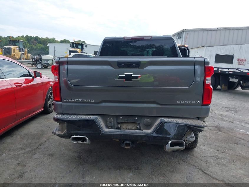 2021 Chevrolet Silverado 1500 4Wd Short Bed Custom Trail Boss VIN: 3GCPYCEF3MG338273 Lot: 43227585
