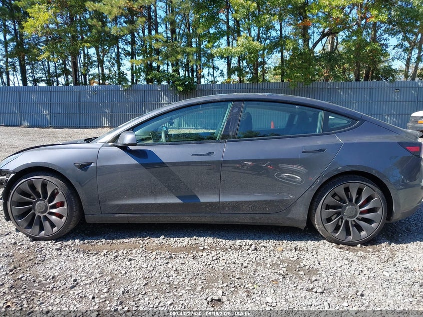 2021 Tesla Model 3 Performance Dual Motor All-Wheel Drive VIN: 5YJ3E1EC4MF036983 Lot: 43227630