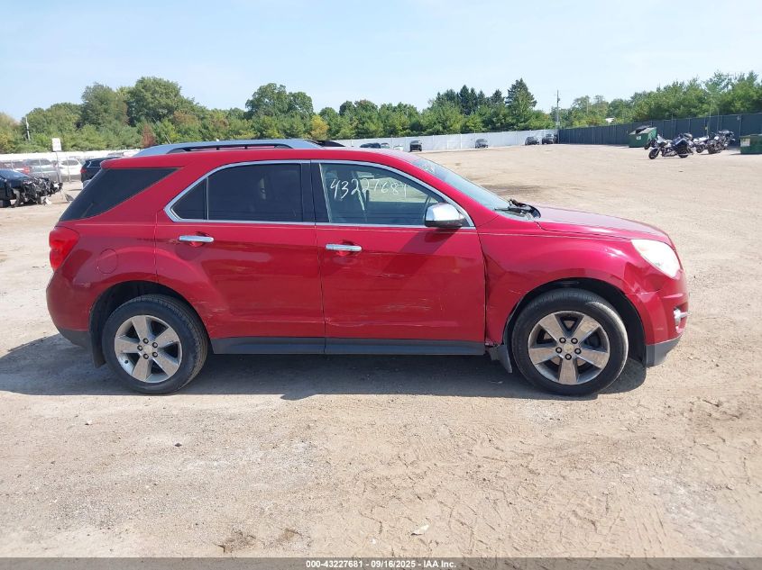 2012 Chevrolet Equinox Ltz VIN: 2GNALFEKXC1325389 Lot: 43227681