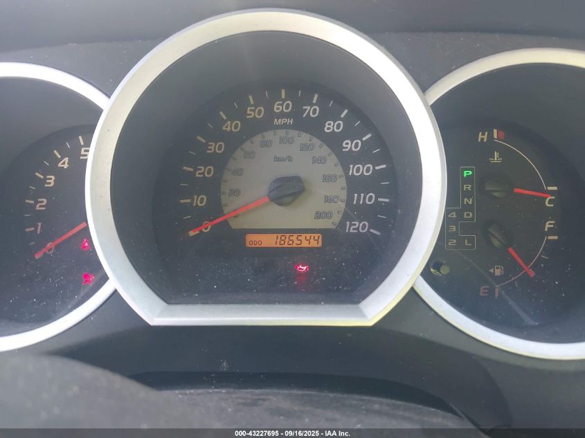 2009 Toyota Tacoma Base V6 VIN: 5TEUU42N69Z618474 Lot: 43227695