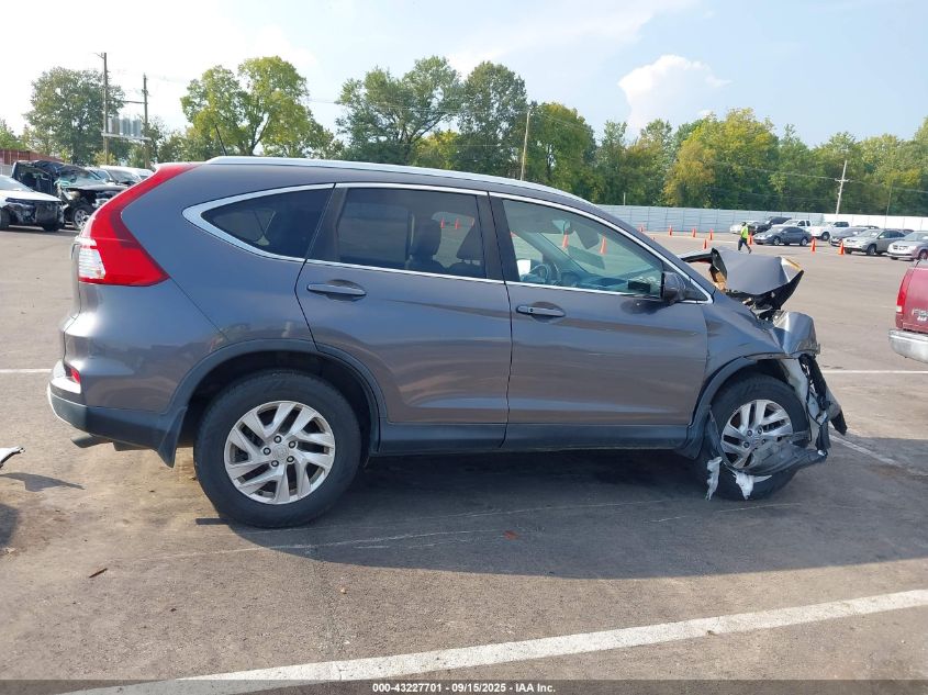 2016 Honda Cr-V Ex-L VIN: 2HKRM3H7ZGH535827 Lot: 43227701